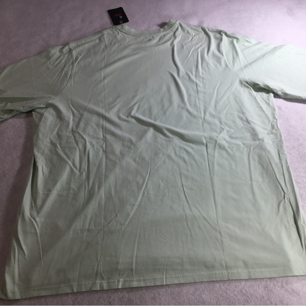 Levi's Mint Green Short Sleeve Tee with Red Logo 3XLT NWT - Picture 12 of 13